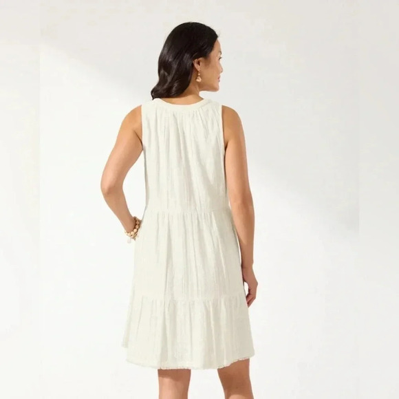 Tommy Bahama Coconut Gauze Dress NWT - Picture 2 of 8